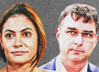 Paz selada? ‘Levanta a mão aí quem não tem problema na família’, diz Michelle após gravar programa eleitoral com Flávio